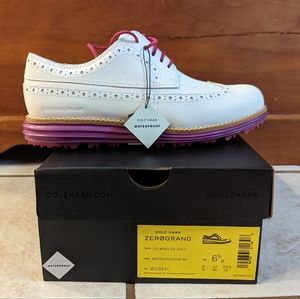 Cole Hann Wingtip Oxford Golf Shoes